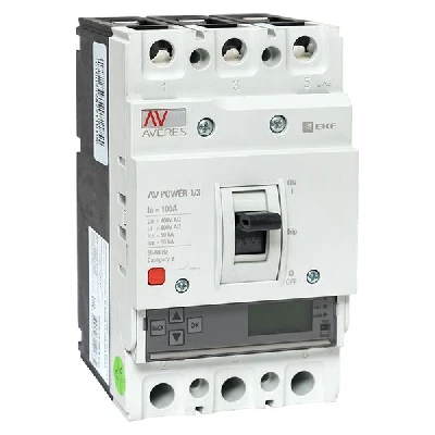 Выключатель автоматический AV POWER-1/3 100А 50кА ETU6.0