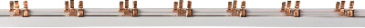 Шина соединительная типа PIN (штырь) 3-фазная 100А1м NBB-L-PIN-100-3
