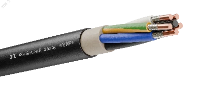 Кабель силовой ВВГнг(А)-FRLSLTx 5х2.5 (N.PE)-0.660 однопроволочный (барабан)