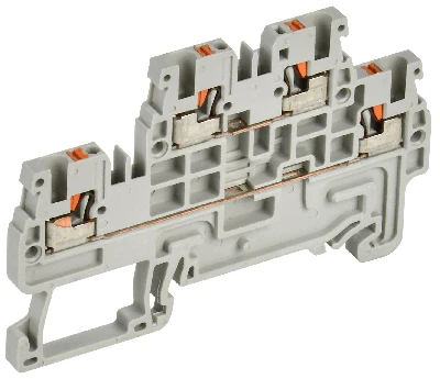 Колодка клеммная CP-ML 2 ур. 1,5мм2 серая IEK