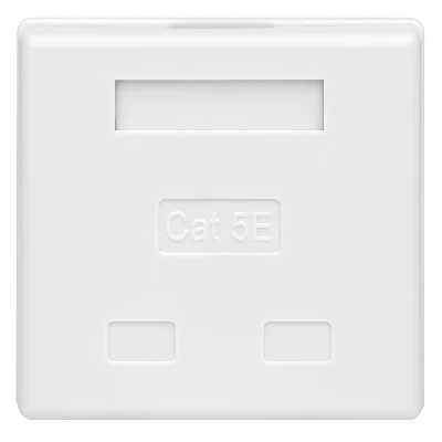 Компьютерная розетка 8P8C (RJ-45), UTP, Cat.5e, 2 порта