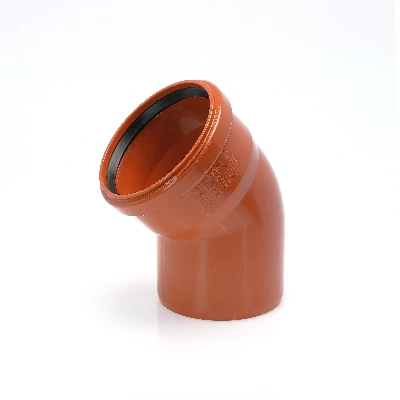 Отвод наружной канализации 110х45 град.