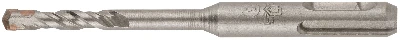 Бур по бетону SDS PLUS с двойной резьбой 6х110 мм