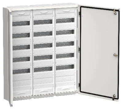 TITAN 5 Корпус металлический ЩРн-216 (3х72) 960х830х140 IP54 белый (две двери)