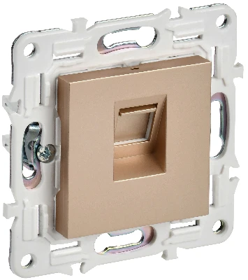 SKANDY Розетка компьютерная RJ45 кат.5E SK-K01Sa песочный IEK