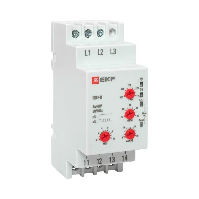 Реле контроля фаз многофункциональное RKF-8