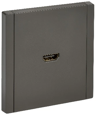 FORTE&PIANO Розетка HDMI FP340 серый IEK