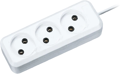 Удлинитель Navigator 71 449 NPE-S1-03-300-X-2x0.75 без заземления 3 гн. 3м 6А ПВС 2х0.75