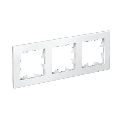 Рамка трехпостовая ATLASDESIGN универсальная белый