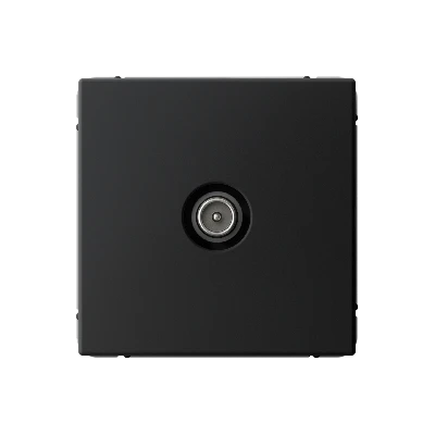 ARTGALLERY TV розетка оконечная 1DB, механизм, карбон