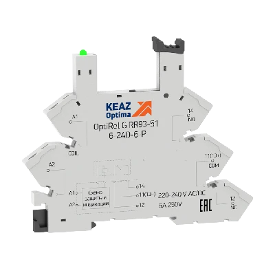 Розетка для реле OptiRel G RR93-51-6-24D-6-P