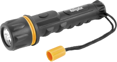 Фонарь светодиодный NPT-R06-2AA 0.5Вт LED 40лм 40м пластик+резина