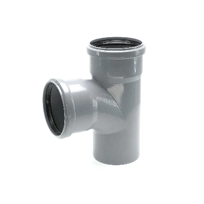 Тройник канализационный 87 град. 90х90