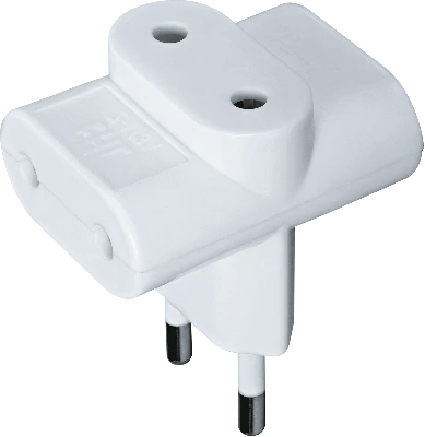 Разветвитель 3 гнезда без заземления NAD-FT-3X-WH
