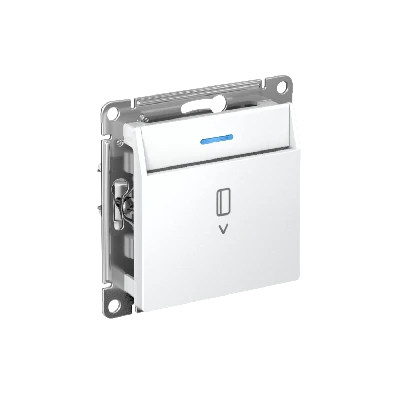 ATLASDESIGN ВЫКЛЮЧАТЕЛЬ карточный, механизм, БЕЛЫЙ