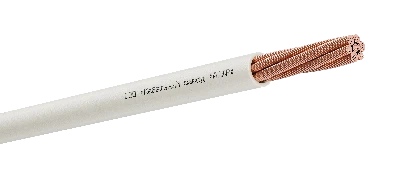 Провод силовой ПуГВнг (А)-LS 1х0.5 белый бухта многопроволочный