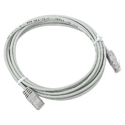 Патч-корд TERACOM PRO Cat.5E неэкранированный UTP оболочка PVC серый (3.0м)