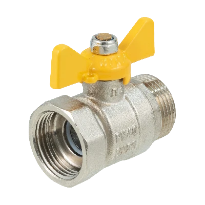 Кран шаровой для газа 1/2' ВН бабочка