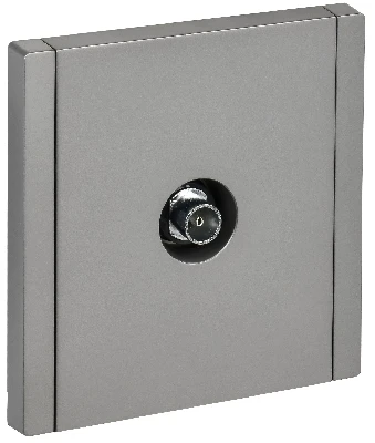 FORTE&PIANO Розетка TV оконечная FP528 сталь IEK
