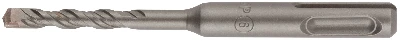 Бур по бетону , Profi Plus - двойная спираль, три пылеотводящие кромки, 6 x 110 мм