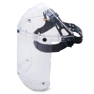 Щиток защитный лицевой НБТ1 ВИЗИОН classic TITAN  (Рекомендован строителям, для защиты от абразивов и высокой температуры), прозрачный козырек из     ударопрочного и термостойкого материала, экран из ударопрочного и термостойкого поликарбоната 2