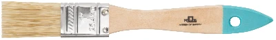 Кисть флейцевая, натур. cветлая щетина, деревянная ручка 1'' (25 мм)