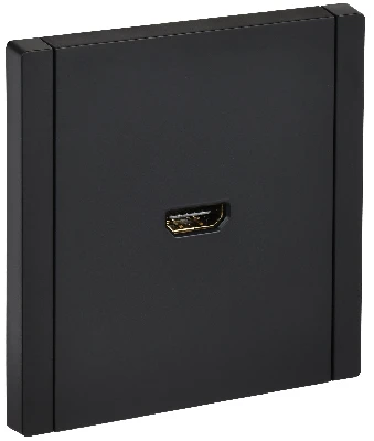 FORTE&PIANO Розетка HDMI FP140 черный IEK