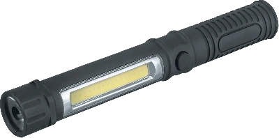 Фонарь светодиодный NPT-W05-3AAA 1Вт LED+1Вт COB LED пластик