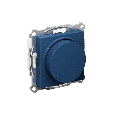 ATLASDESIGN СВЕТОРЕГУЛЯТОР (диммер) повор-нажим, LED, RC, 400Вт, мех., АКВАМАРИН