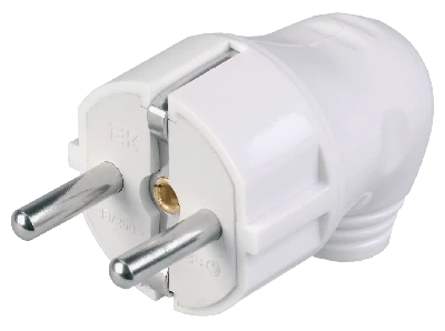 Евровилка угловая белая 16А