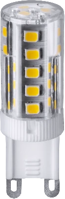 Лампа светодиодная LED 3вт 230в G9 тепло-белый капсульная