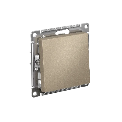 Переключатель перекрестный ATLASDESIGN схема 7 10АХ механизм шампань