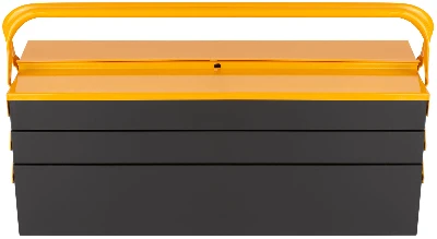 Ящик для инструмента металлический с 4-мя раздвижными отделениями 530х200х200 мм