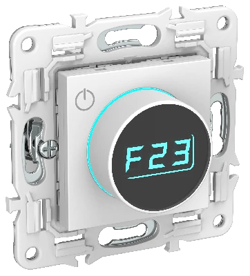 SKANDY Термостат электронный с индикацией SK-T01W арктический белый IEK