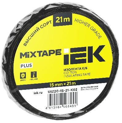MIXTAPE 5 Изолента Х/Б 15мм 21м IEK