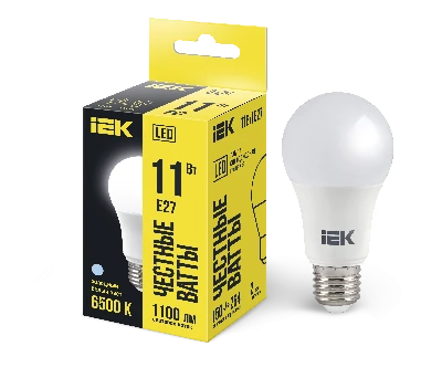 Лампа светодиодная LED 11вт Е27 дневной ECO