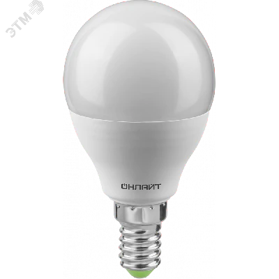 Лампа светодиодная 12вт OLL-G45-12-230-4K-E14-FR