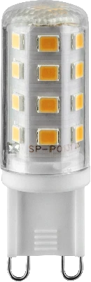 Лампа светодиодная LED 5вт 230в G9 тепло-белый капсульная