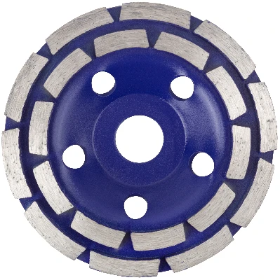 Диск алмазный шлифовальный, двойной сегмент CUTOP, 125 x 5.0 x 8.0 x 22.2 мм