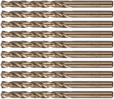 Сверло по металлу Cutop Profi с кобальтом 5%, 6.5 x 101 мм (10 шт)