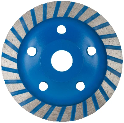 Диск алмазный шлифовальный, посадочный диаметр 22.2 мм,''Турбо'' узкие сегменты 125 мм