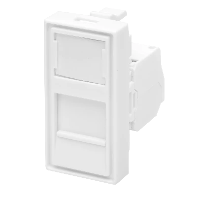 Модуль розетки  45х22,5 8P8C (RJ-45) cat.5e