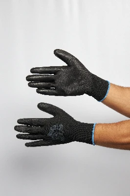 Перчатки полиэстеровые с полиуретановым покрытием VE702PN , размер 11
