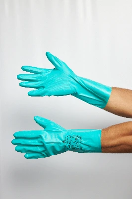 Перчатки VE801 химически стойкие нитриловые размер 10