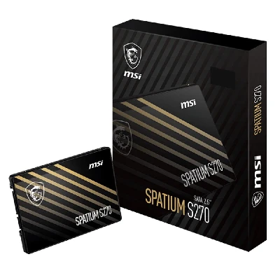 Накопитель SSD 2.5'', 240GB, SPATIUM S270, SATAIII, MTBF 2M, 500/400 Мб/с
