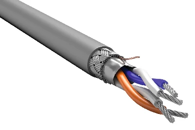 Кабель интерфейсный ITK RS-485 1х2х0.6 нг(А)-LS серый (200м)