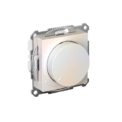 ATLASDESIGN СВЕТОРЕГУЛЯТОР (диммер) повор-нажим, LED, RC, 400Вт, мех., ЖЕМЧУГ