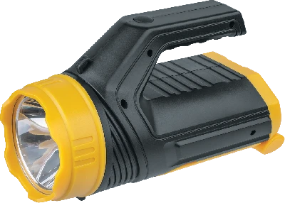 Фонарь светодиодный NPT-SP23-ACCU 5Вт + 1COB LED 5Вт 200Лм 250м аккумуляторный прожектор+кемпинг пластик 2Ач