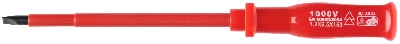 Отвертка изолированная 1000 В, CrV сталь, пластиковая ручка 6.5х150 мм SL