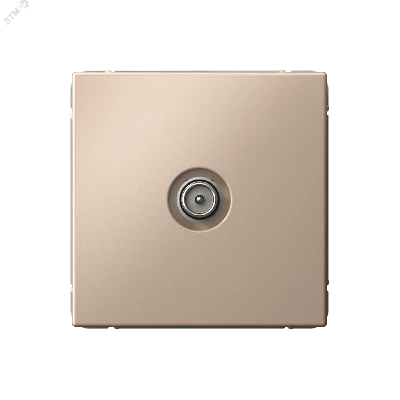 ARTGALLERY TV ТВ розетка оконечная 1DB, механизм, песочный